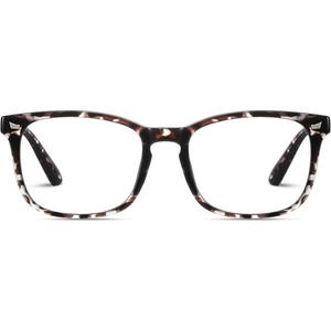 Reading Glasses for Women Men - Anti Glare Blue Light Blocking Glasses,Classic Square Frame ,Sturdy Eyeglasses,Floral Eyewear