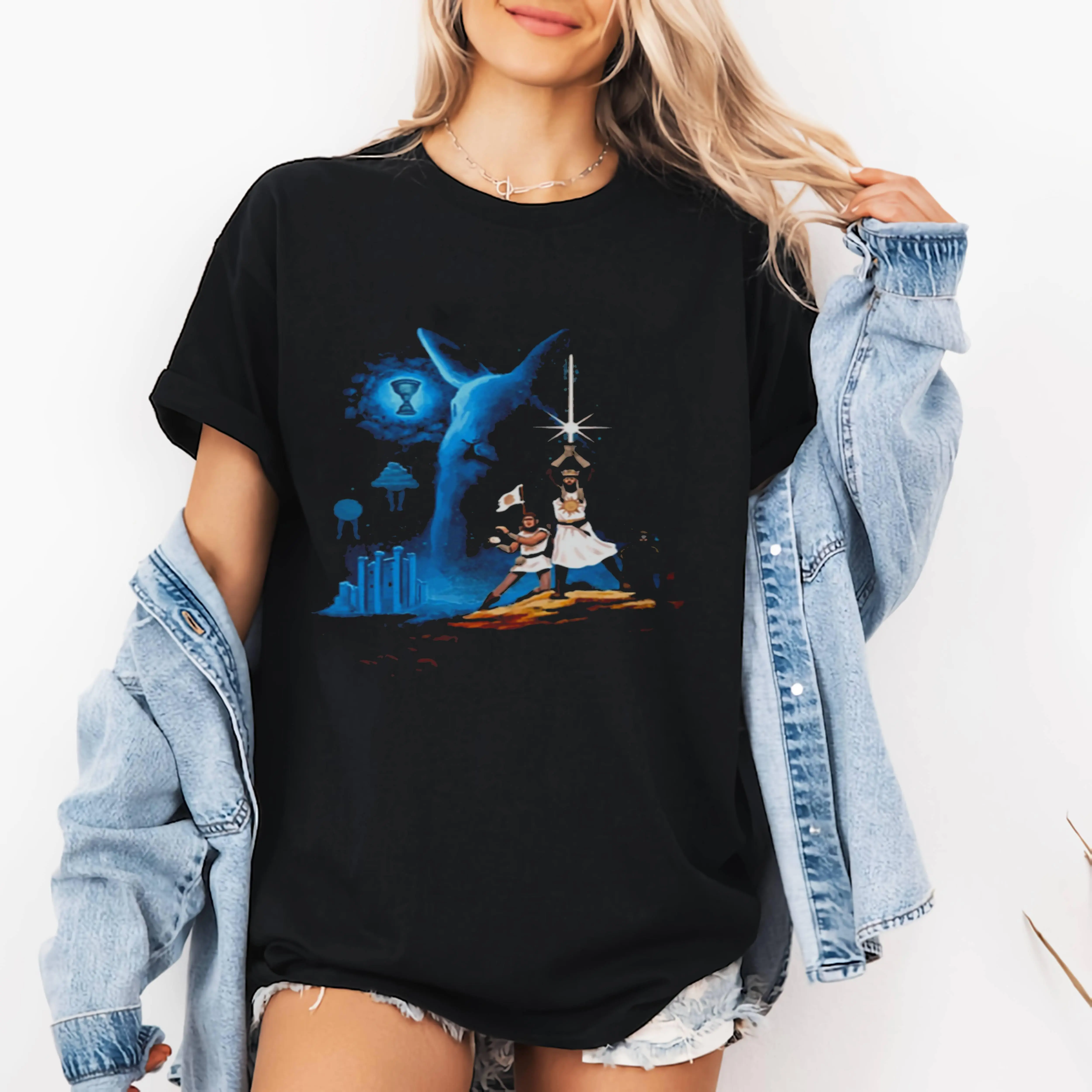 Monty Python and the Holy Grail T shirt Gift for Men and Women