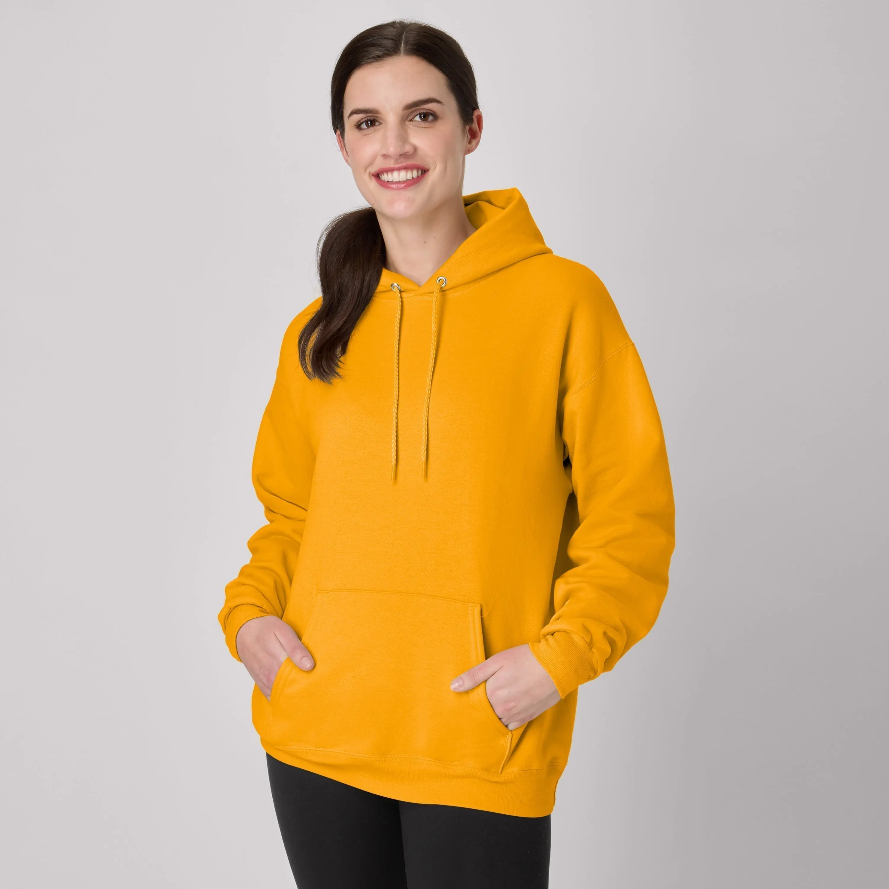 Hanes Ecosmart Unisex Fleece Hoodie Big & Tall Sizes Sweatshirt Pockets Comfortable Fit Soft Stretch Fabric Breathable Op170