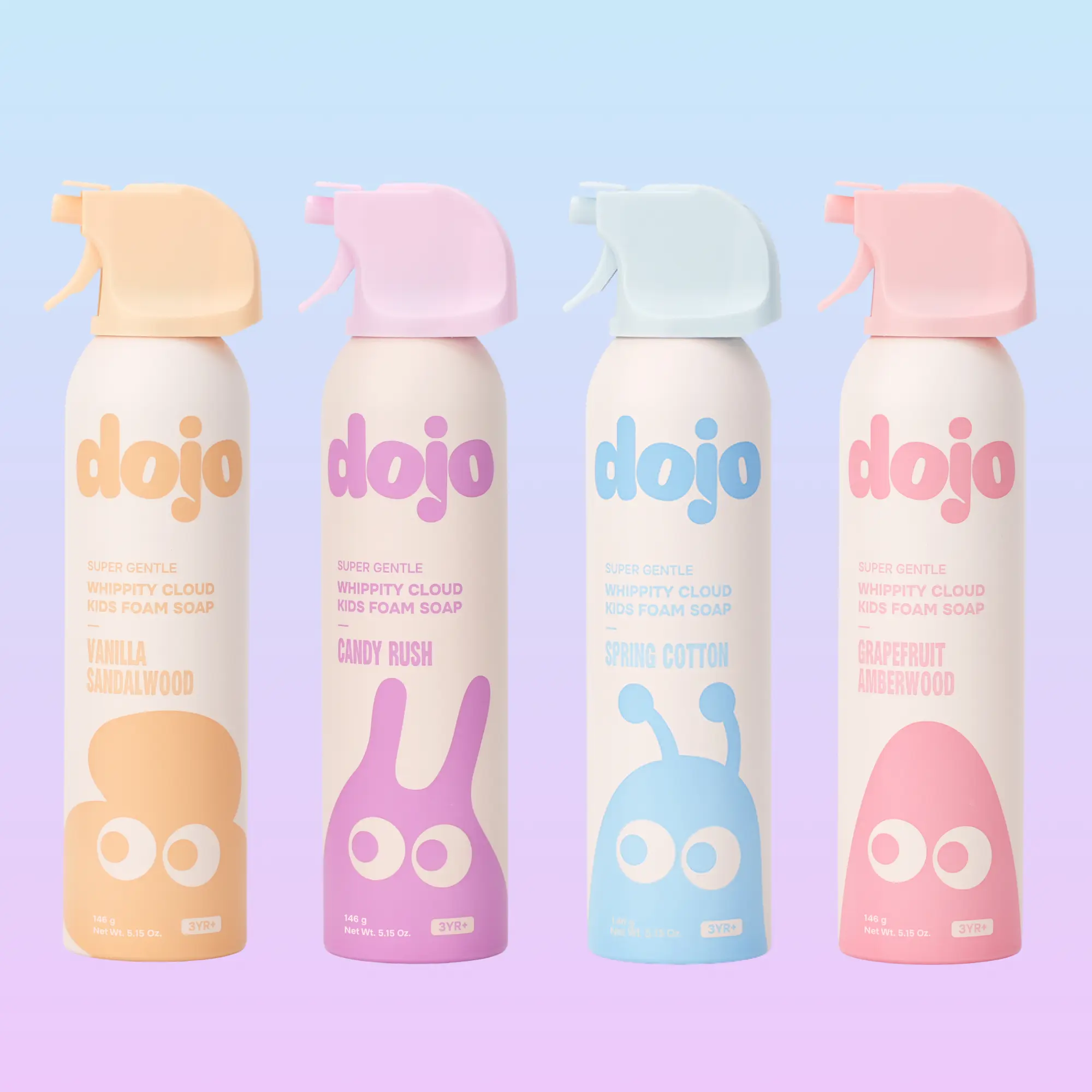 Dojo 4ct Variety Pack Foaming Squishy Shapeable Glycerin Soap - Gentle Body Wash for Kids Dojo 4ct Variety Pack Foaming Squishy Shapeable Glycerin Soap - Gentle Body Wash for Kids