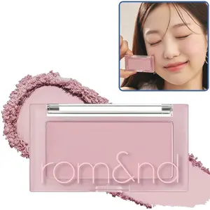 rom&nd (romand) Better Than Cheek N02 Vine Nude | Blurring Buildable Powder Blush | Natural Long-Lasting Matte Beige Silky Smooth Finish | Authentic Korean K-Beauty Cosmetic Makeup, 4g Pressed Powder