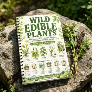 Beginner's Guide to Wild Consumable Plants, Foraging Tips, Seasonal Harvesting, Identification Techniques, Safety Guidelines, Introductory Recipes