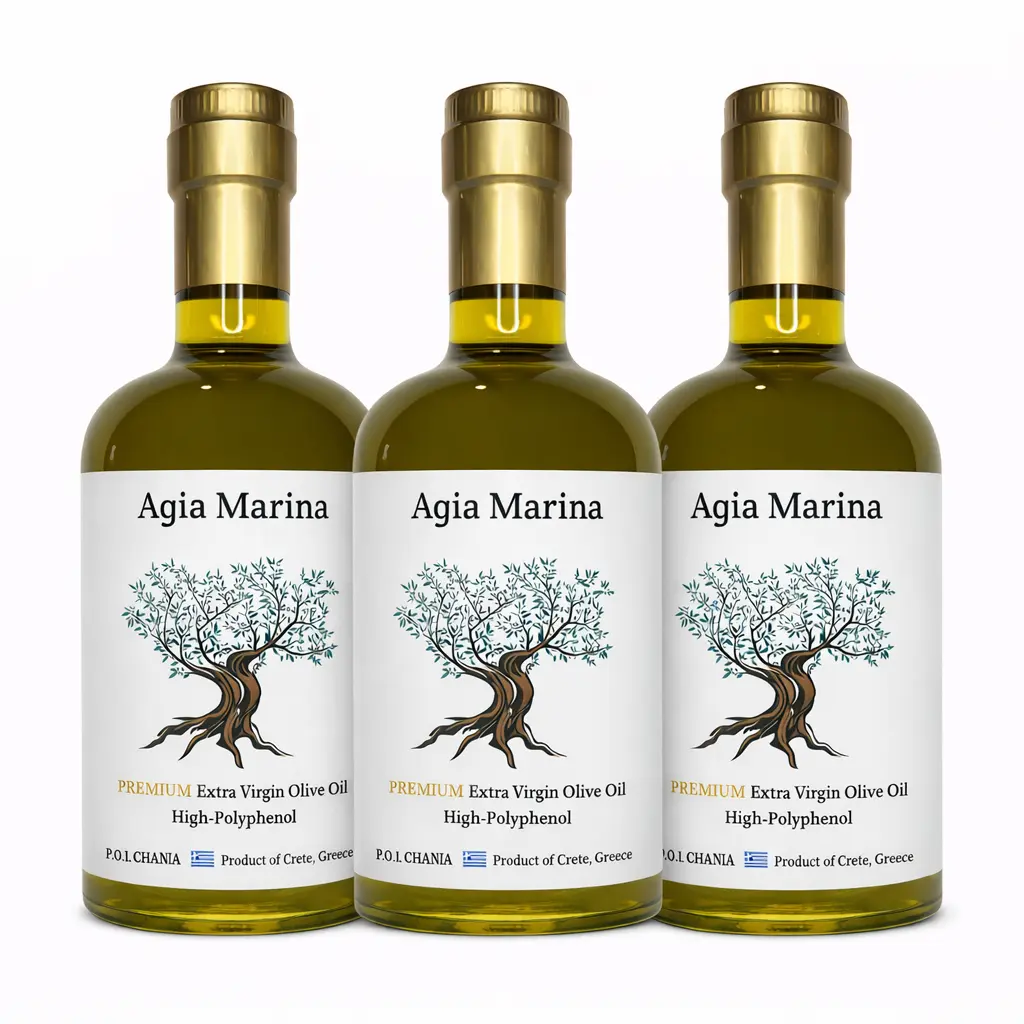 3-Pack Greek Extra Virgin Olive Oil – 750ml Each (2.25L Total)