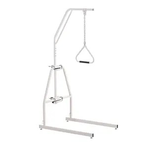 VEVOR Trapeze Bar for Bed Mobility, Bed Trapeze with Clamps and Floor Stand, 250LBS Weight Capacity Bed Pull Up Assist for Elderly, Patients & Disabled, Suitable for Home Care, Hospital, Nursing Home