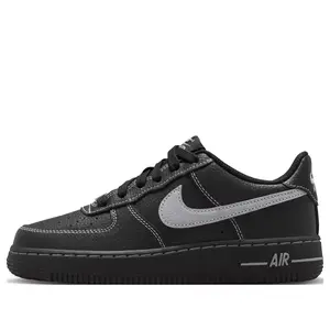 Youth Nike Air Force 1 LV8 3 Black/Wolf Grey-Black (HV4762 003) (GS)