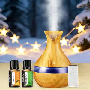 Aromatherapy Humidifier Diffuser 300ml USB Essential Oil Diffuser with Auto Shut Off Whisper-Quiet Operation & Soothing Night Light for Bedroom Office Relaxation home decor Portable Humidifier with LED Light oildiffuser colorful air aroma diffuser