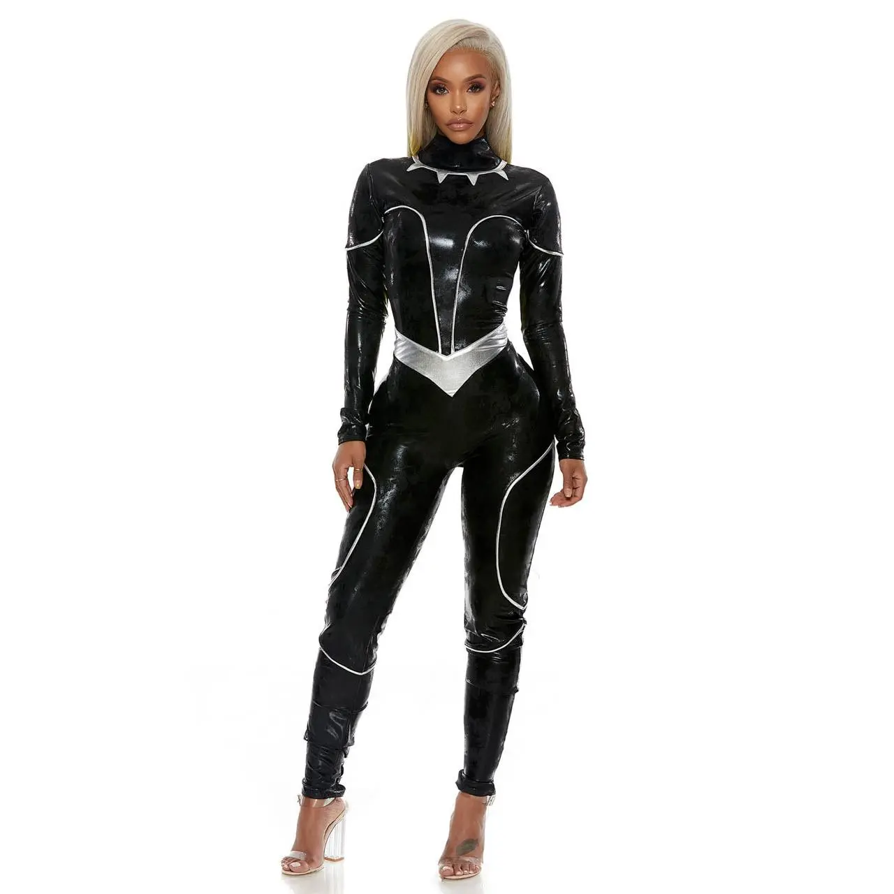 Plus Size Sexy Reigning Panther Costume