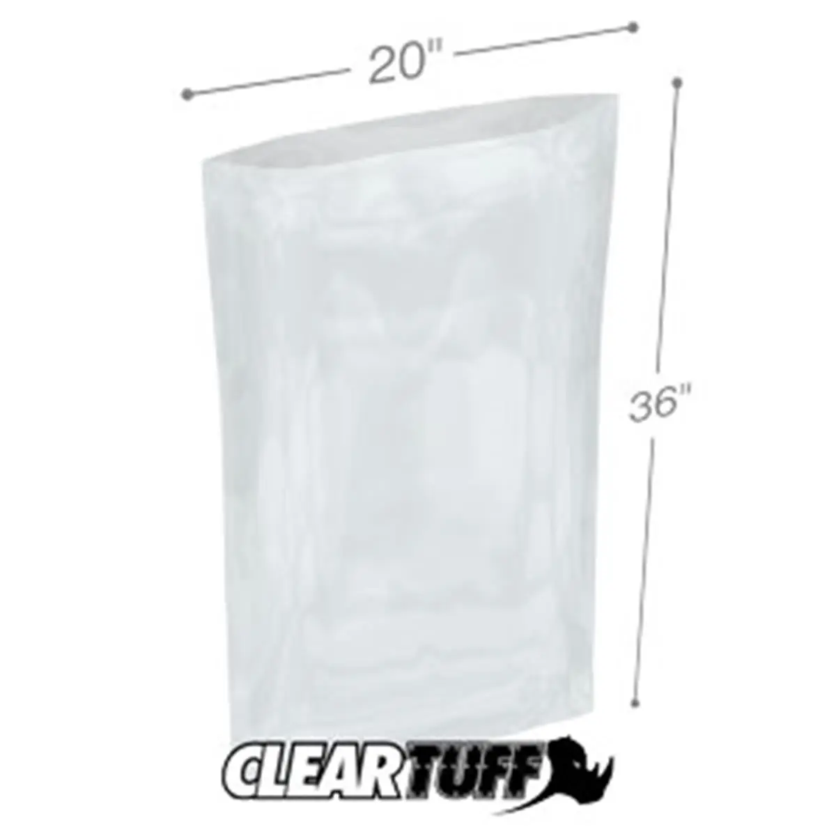 212 MAIN Industrial LDPE Lightweight Recyclable Trash Bags, Flat Top, 20x36 in, 0.002 Gauge, Case of 250, Twist Ties Included, PB611 for Clothes Storage, Food & Beverage Disposal, 20 X 36 In