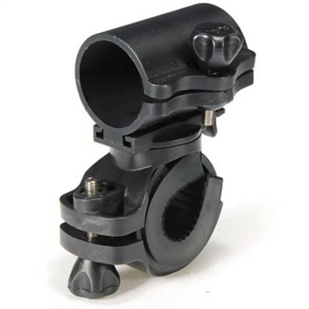 1PC LED Torch Bracket Mount Holder, 360-Rotation Cycling Bike Accessory with Quick Release, Up and Down Adjustment, 3.5cm Fit, 20x68x1mm Dimensions for Bicycle Lights, 20 X 68 X 1 Mm