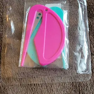 Random Color Letter Openers, 3/6 Counts/set Sharp & Efficient Envelope Slitter Set, Stylish Desktop Accessories for Easy Mail Opening, Summer Gift Ideas, Girly Office Supplies, Office Stationery Supplies
