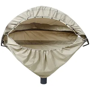 Miter Saw Dust Collection Hood Universal Fit with Storage Bag Durable Nylon Construction Easy Cleanup for All Miter Saws