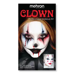 Clown Professional Makeup Kit for Halloween sfx makeup