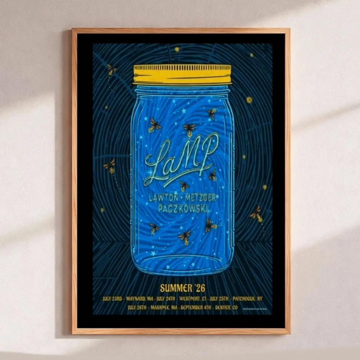 LAMP Summer Tour 2026 Poster