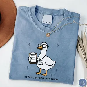 Silly Goose Behavior Analyst Tshirt, Behavior Analyst Gift, Graduation Gift For Certified Analyst ABA Therapist Specialist