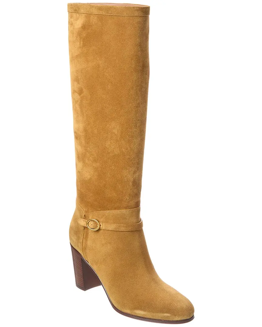 Valentino Pattie 75 Suede Knee-High Boot Valentino Pattie 75 Suede Knee-High Boot