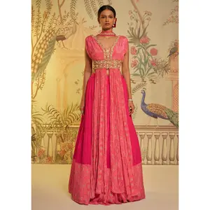 Rani bhandhini anarkali lehenga set