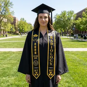 Personalized Radiology Stole Graduation Gift, Custom RT Class 2026 Honor Sash, GRADU-STOLE57 Graduation Stole