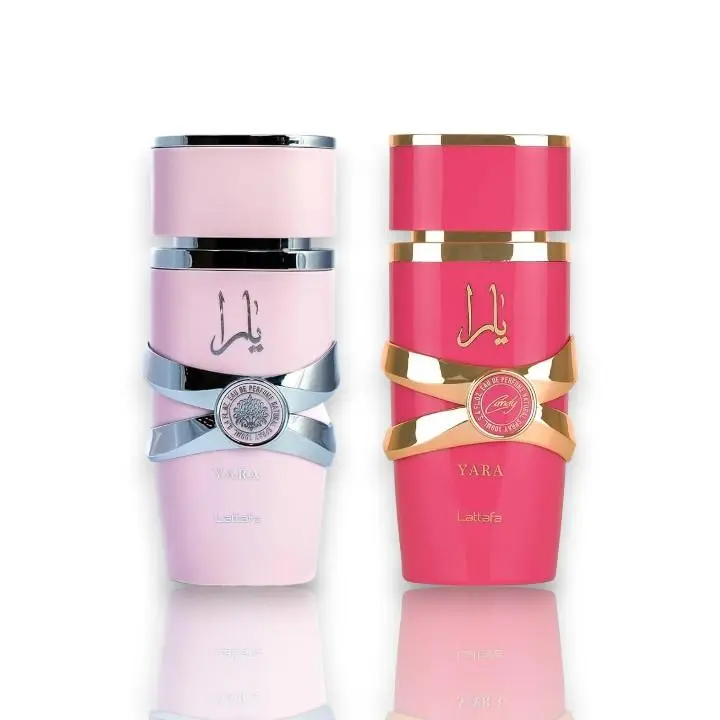 Lattafa | Yara + Yara Candy | Women's Fragrance | 100 ML - 3.4 OZ | Eau De Parfum | Green Tangerine - Black Currant & Strawberry Fizz Candy