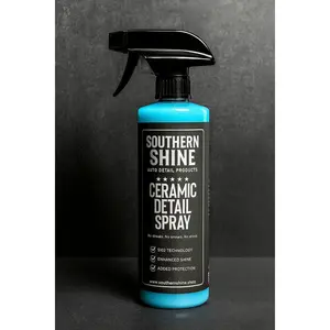 Southern Shine Ceramic Detail Spray - 5 Gallon - Advanced Silica & Silicone Blends for Mirror-Like Shine & Protection - No Streaks, No Smears, Easy Application Bead Maker Paint Protective Spray
