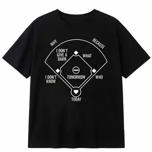 Funny Baseball Positions T-Shirt – Who's on  Design