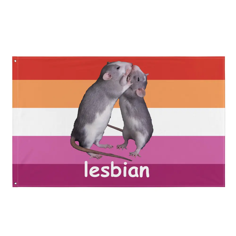 Lesbian Rat Flag