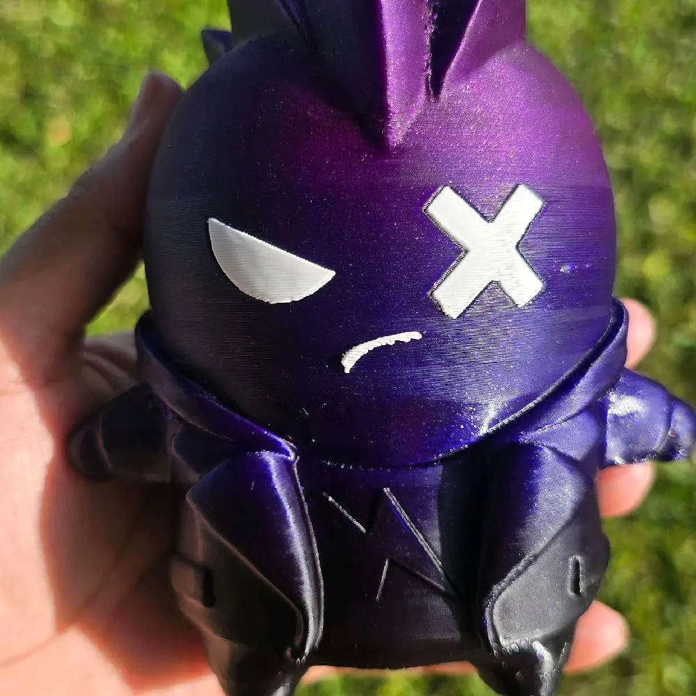 5-Inch Fortnite Cube Punk Spirit Collectible Figurine