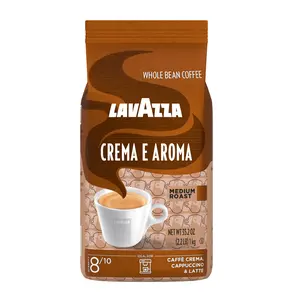 Lavazza Crema e Aroma Whole Bean Coffee Medium Roast