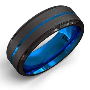 Hot Fashionable Grooved Stainless Steel Band/Ring