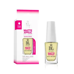 BEL London Matte Appeal Top Coat – Quick-Drying, Long-Lasting, Streak-Free, Shine-Free Matte Finish