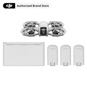 DJI Neo Three-Battery Combo, Mini Drone 4K UHD Camera for Adults, 135g Self Flying Drone That Follows You, Palm Takeoff, Subject Tracking, QuickShots, Stabilized Video (Controller-Free)