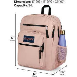 JanSport Multi-functional Backpack — Ideal for Hiking, Commuting, and Laptops; Schoolbag for Middle and High School Students