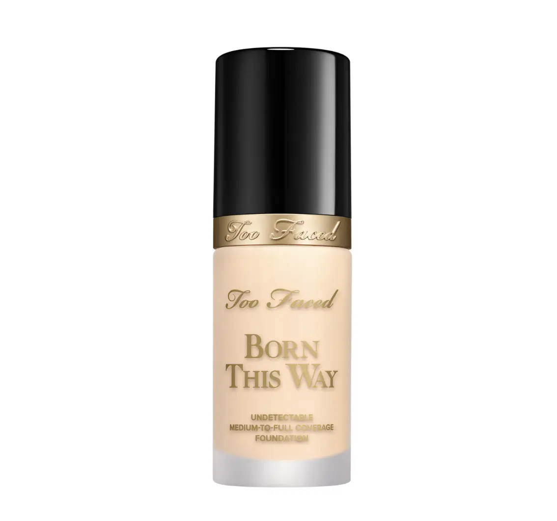 Too Faced Born This Way Undetectable Medium-To-Full Coverage Foundation -  24 Hour, Longwearing, Waterproof, Hydrating Liquid Foundation