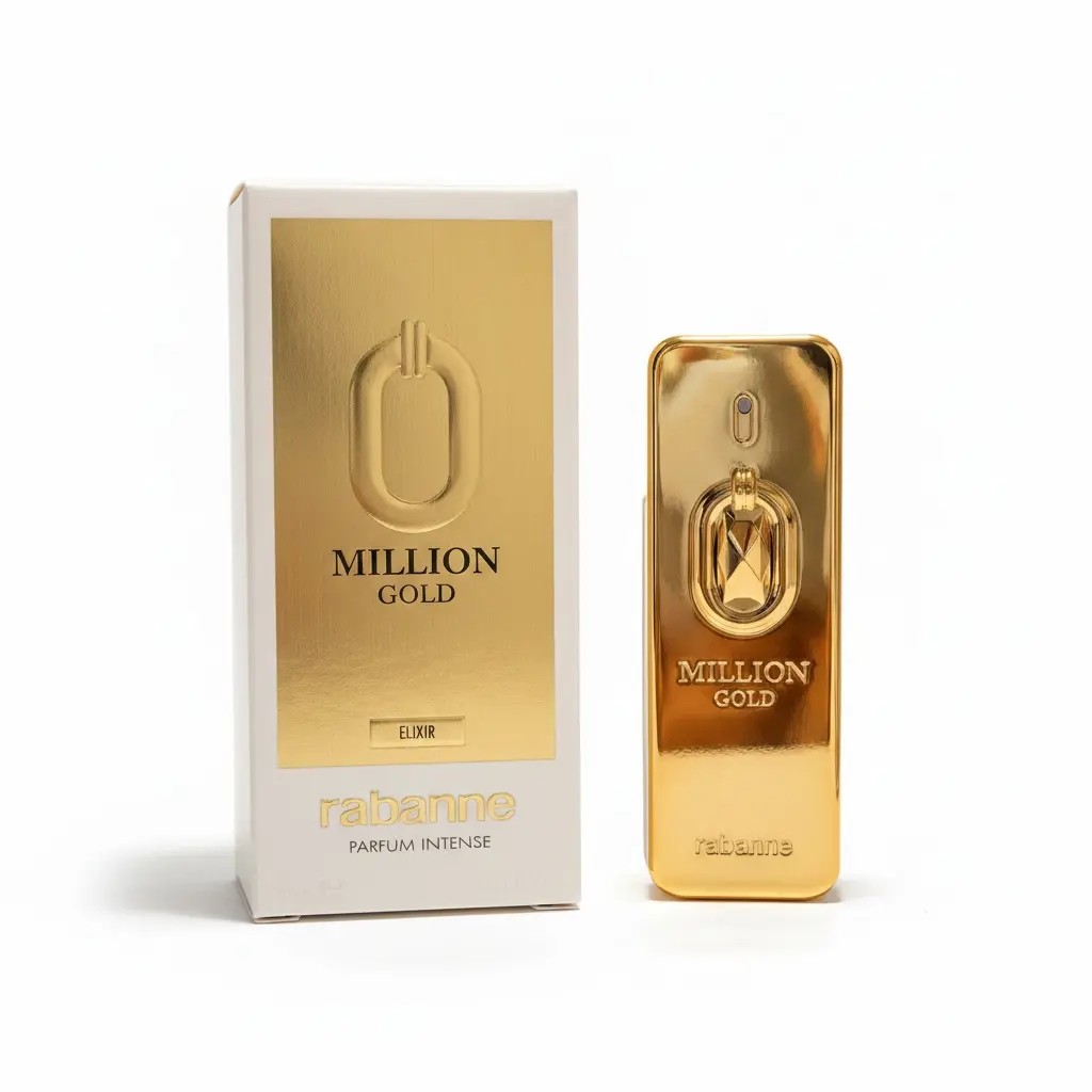 Paco Rabbane Million Gold Exilir 5ml-0.17 fl oz for Men (Mini Dabber)- Collector Edition