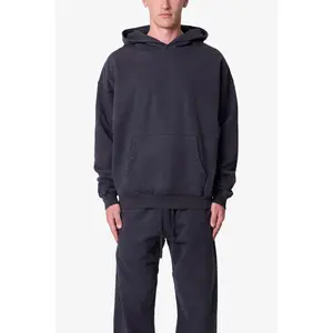 mnml Heavy Basic Hoodie - Washed Black