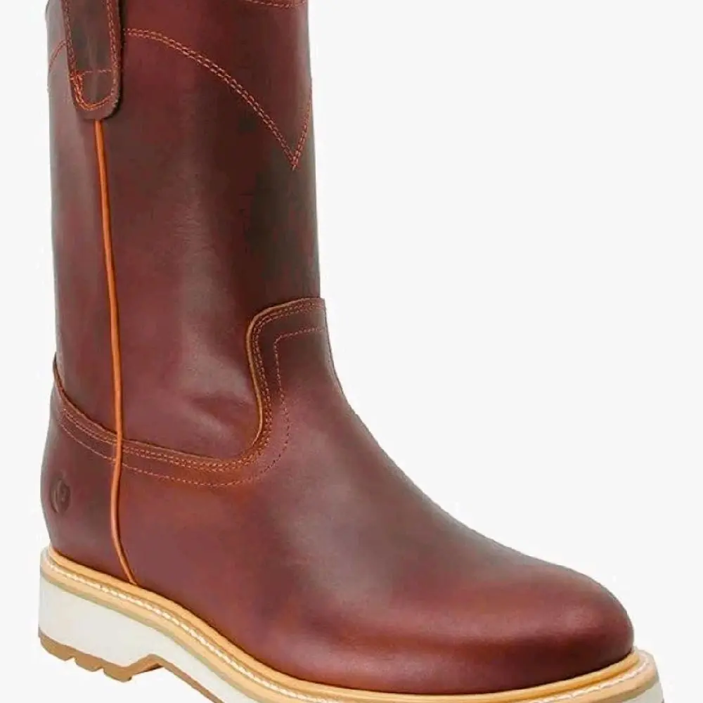 Lightweight Full Grain Leather Polyurethane and Rubber Outsole Boot