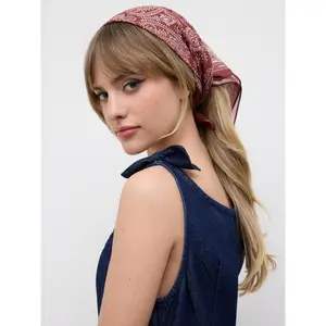 Cider FLORAL SQUARE HEADSCARF