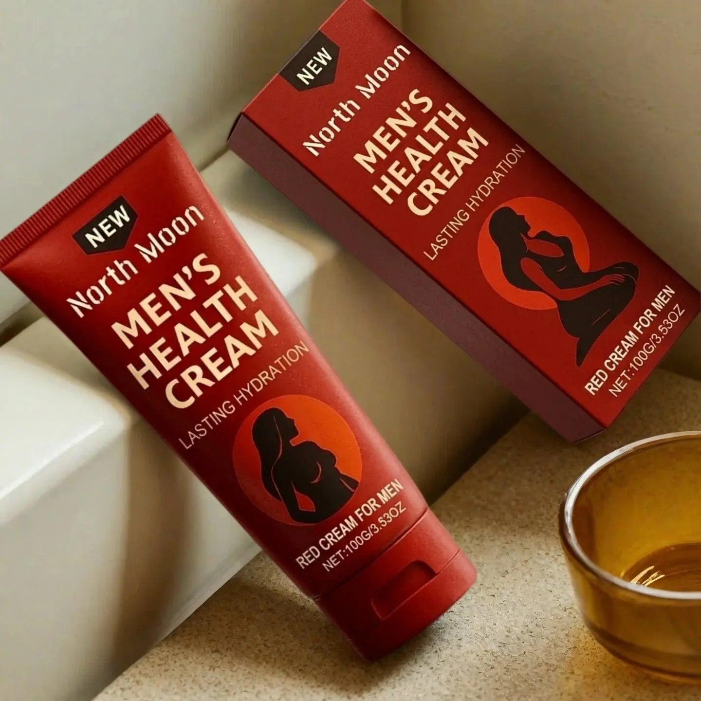 Men's Body Care Cream, Daily Moisturizing for Smooth Skin, Gentle Ingredients, Massage Therapy, Ideal for Men's Skincare Routine, Hydrating Body Moisturizer