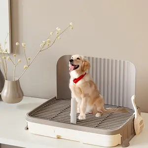 Extra Large Dog Potty Trainer, Pet Toilet with Harness Track, Easy Clean, Detachable Indoor Trainer, Small Dogs, Puppy Training Aid