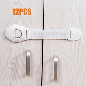 12 models of safe, fast and easy-to-use screwless magnetic drawer locks, suitable for various applications such as furniture, kitchen ovens, toilet seats, etc.