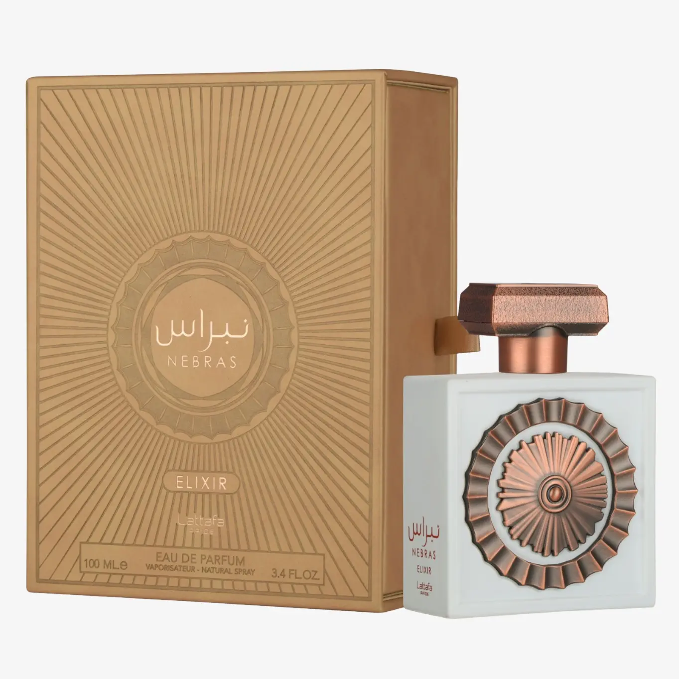 Lattafa Nebras Elixir Eau de Parfum – 100ml (3.4 Fl Oz) | Unisex