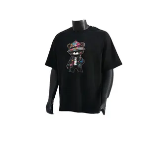 Lulu Mexico Plain City Teddy Print T-Shirt Model No. 236