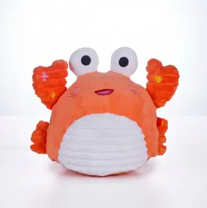 Talking Crab Musical Light Up Toy - Repeats What You Say, Crawling Sensory Toy, Interactive Learning Gift for Toddlers, Includes Sight Word Flash Cards & Solar Robot Building Kit for Outdoor Play