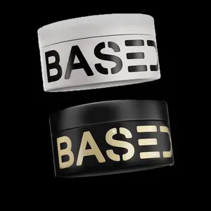 BASED Men's Hair Clay 2 Pack, Matte & Premium Strong Hold Styling Wax Set, Natural Texture, Non-Greasy, Easy to Wash, for All Hair Types, Men's Grooming