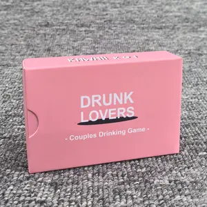 Creative Couple Drinking Game with 2 Levels, Card Game Supplies for Anniversary Party Use, Fun Date Night Entertaining Game for Promoting Relationship, Gaming Gift, Couples Drinking Game