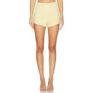 Amanda Uprichard x REVOLVE Cara Shorts in Cornsilk
