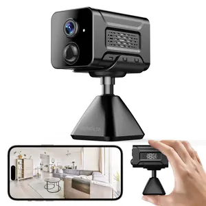 Hidden Camera – 2K HD Wireless Spy Camera with Audio/Video, Mini Indoor Camera for Home Security, AI Motion Detection, Night Vision, Built-in Siren, Two-Way Audio, 60-Day Battery Life