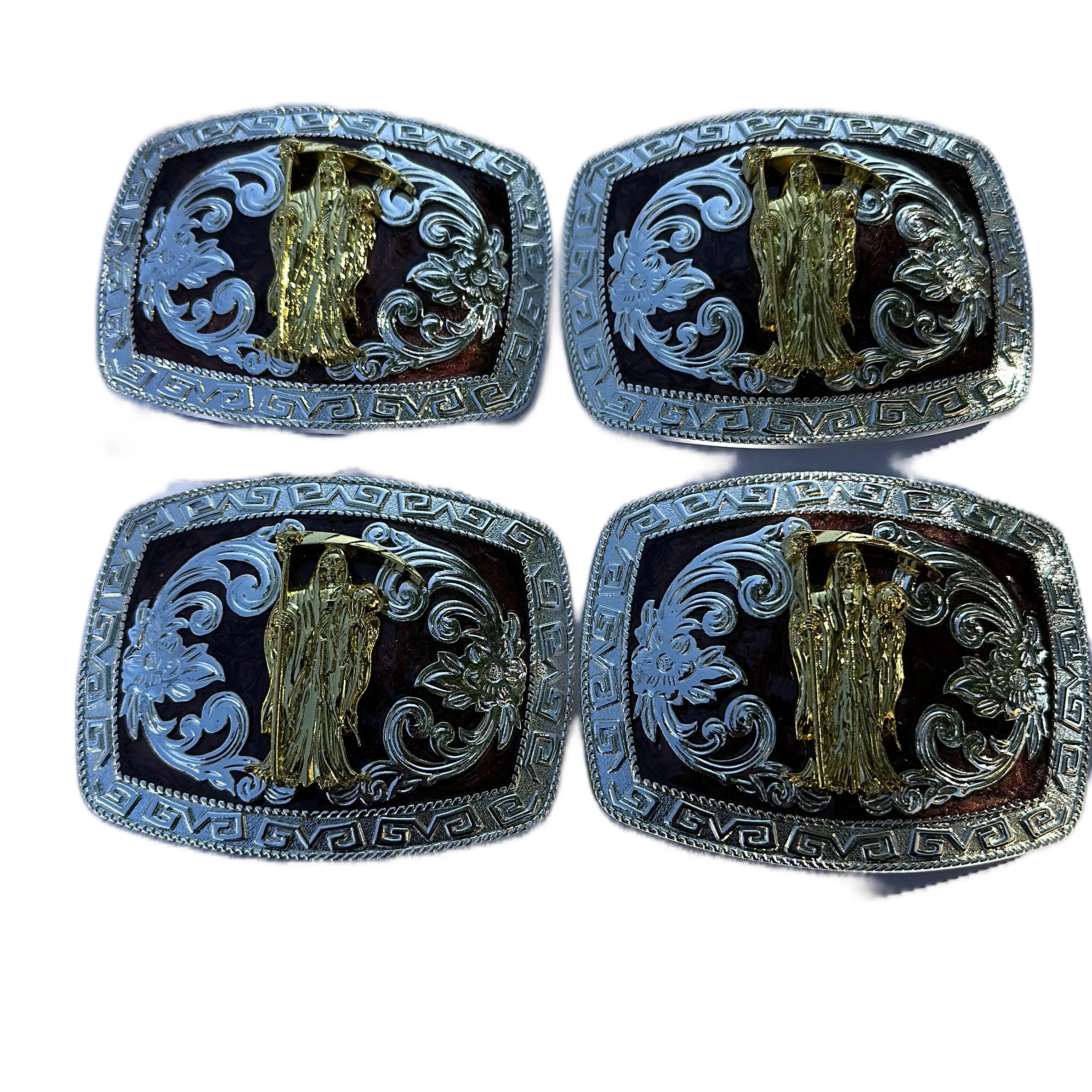 Belt buckle/ hebillas de la Santa muerte