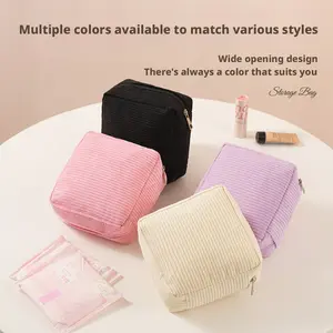 Sanitary napkin storage bag for girls, portable period bag for students, menstrual period sanitary pad bag