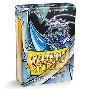 Deck Protector: Dragon Shield: Japanese: Matte: Clear (60)