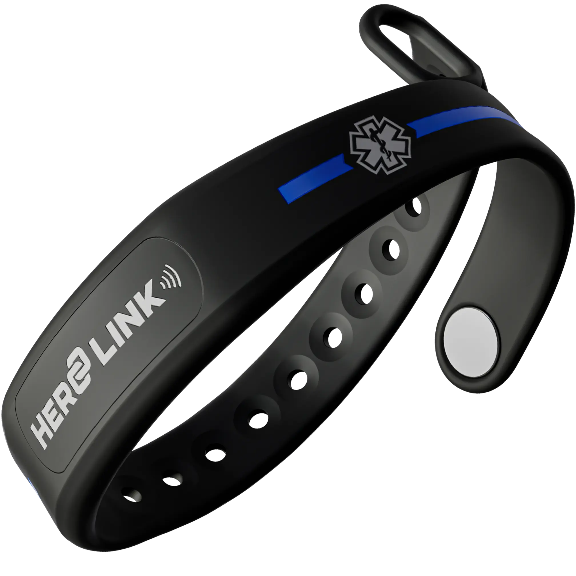 Hero Link® Thin Line Medical ID Wristband